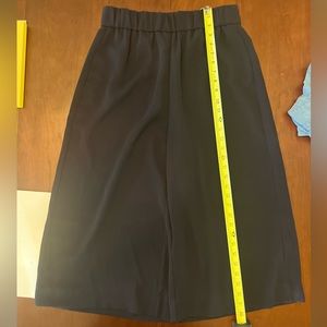 J. Crew Mercantile Wide-Leg, Cropped Palazzo Pant- Size S- Navy